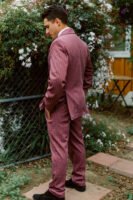 Custom 2-Piece Pinstripe Suit (Double or Single Breasted, Choose Any Fabric)
